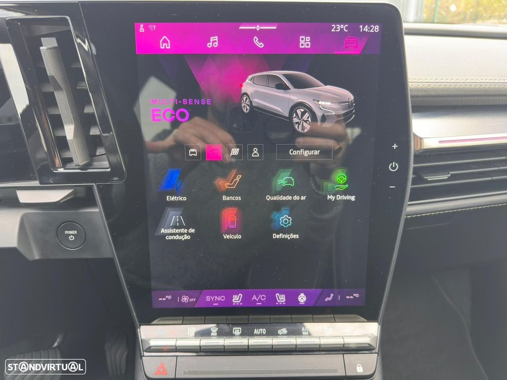 Renault Mégane E-Tech EV60 220hp optimum charge Iconic - 13