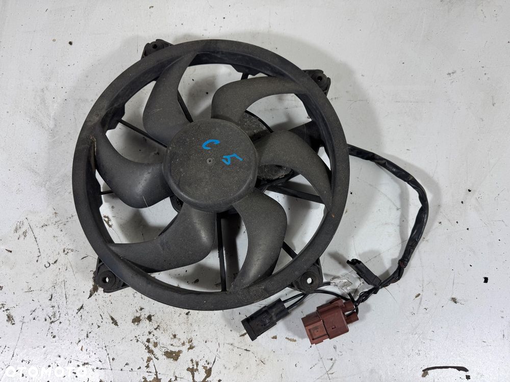 CITROEN C5 III X7 08- WENTYLATOR CHŁODNICY 2.0 PEUGEOT 407 - 1