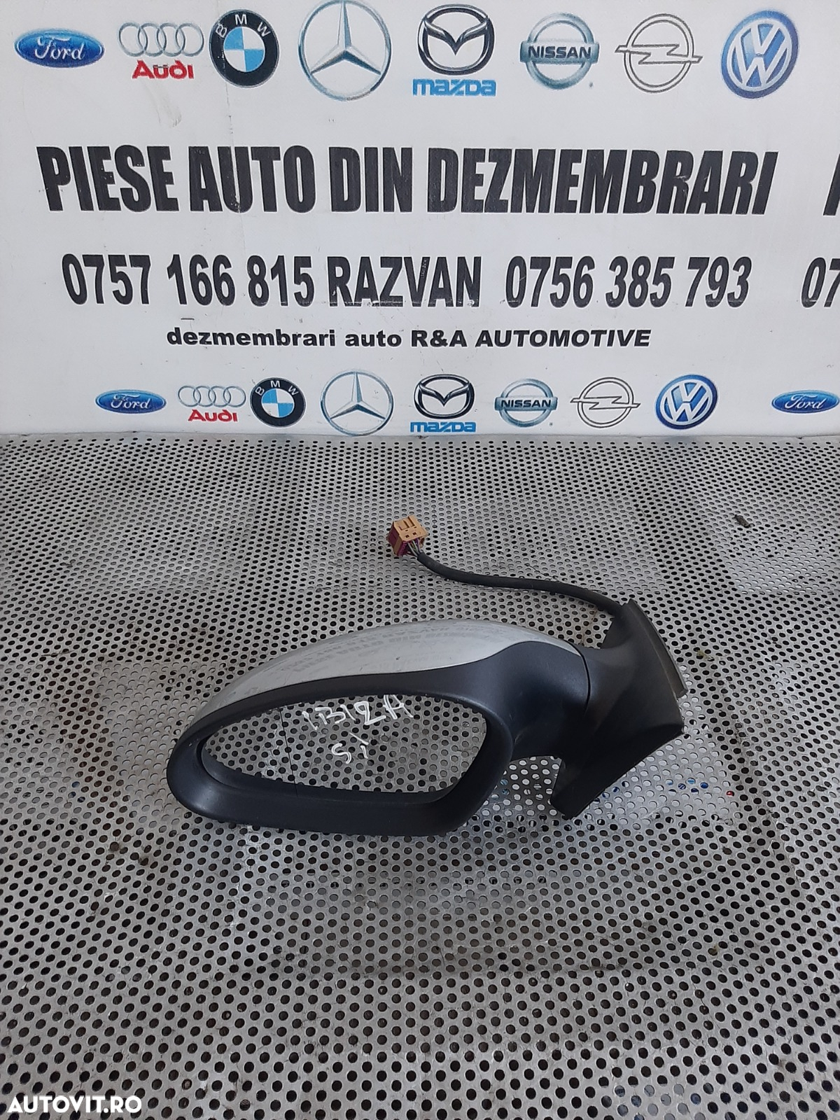 Oglinda Stanga Electrica Seat Ibiza An 2002-2003-2004-2005-2006-2007-2008-2009 Vandut De Firma Cu G - 2
