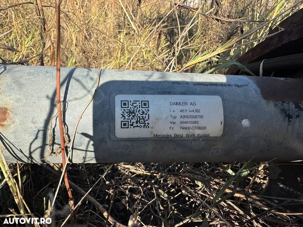 Axa spate cu grup Sprinter A9063506700 46:11 i=4,182 Motor 3000 - 2