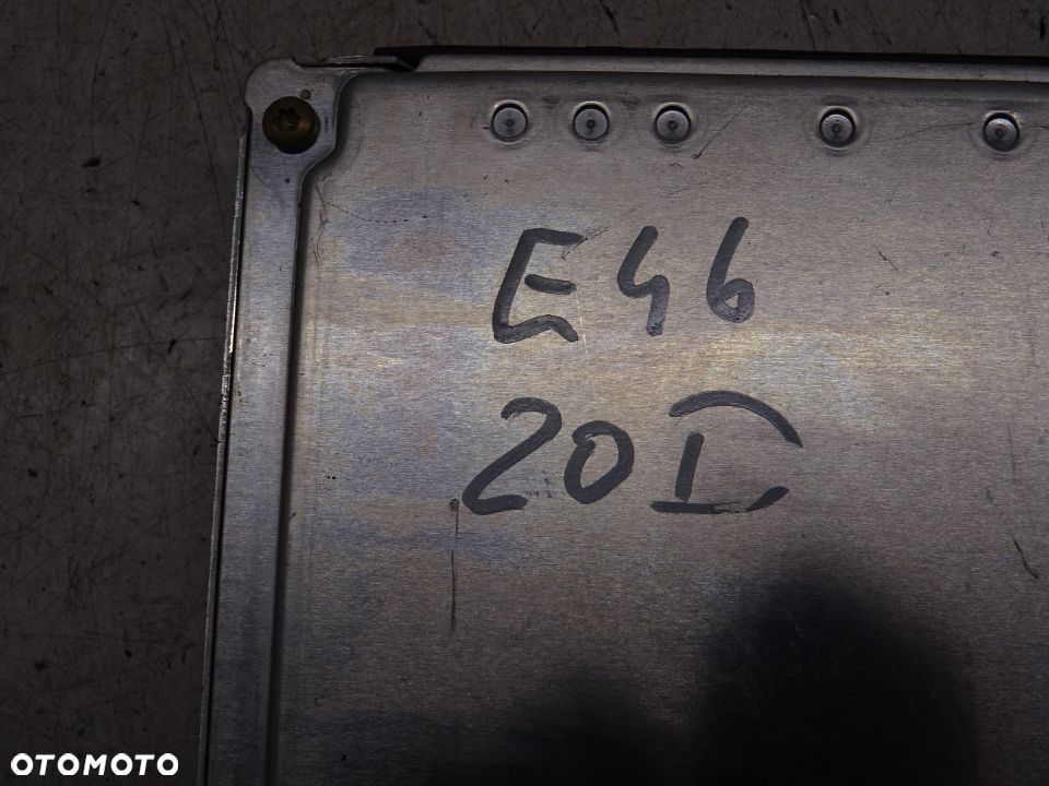 BMW E46 LIFT KOMBI 2.0D KOMPUTER STEROWNIK SILNIKA 7786887 - 4