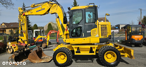 Komatsu PW 118MR-8 z Niemiec 2 łyżki