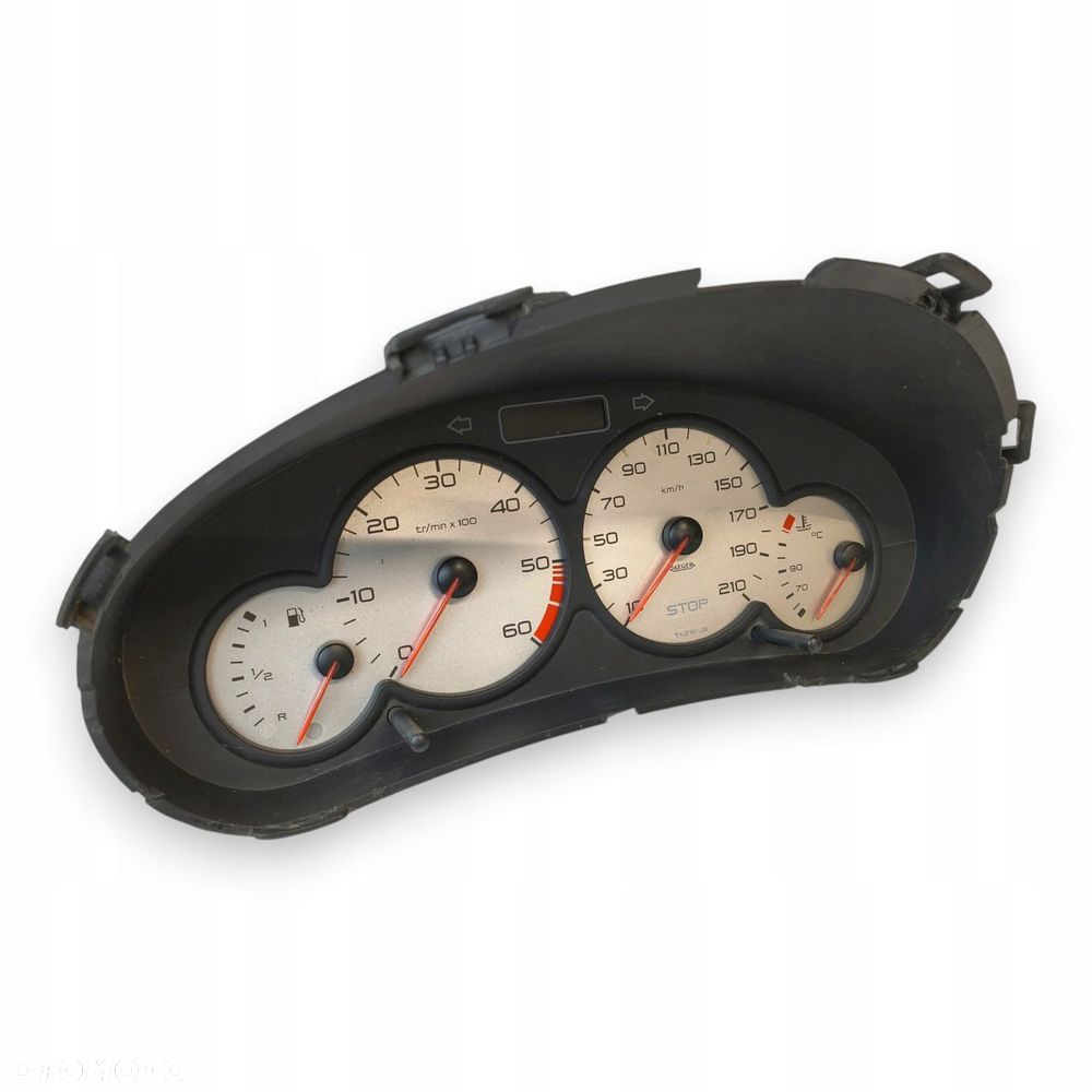 LICZNIK ZEGARY 9648836580 Peugeot 206 Lift 1.4 HDI Diesel europa - 7