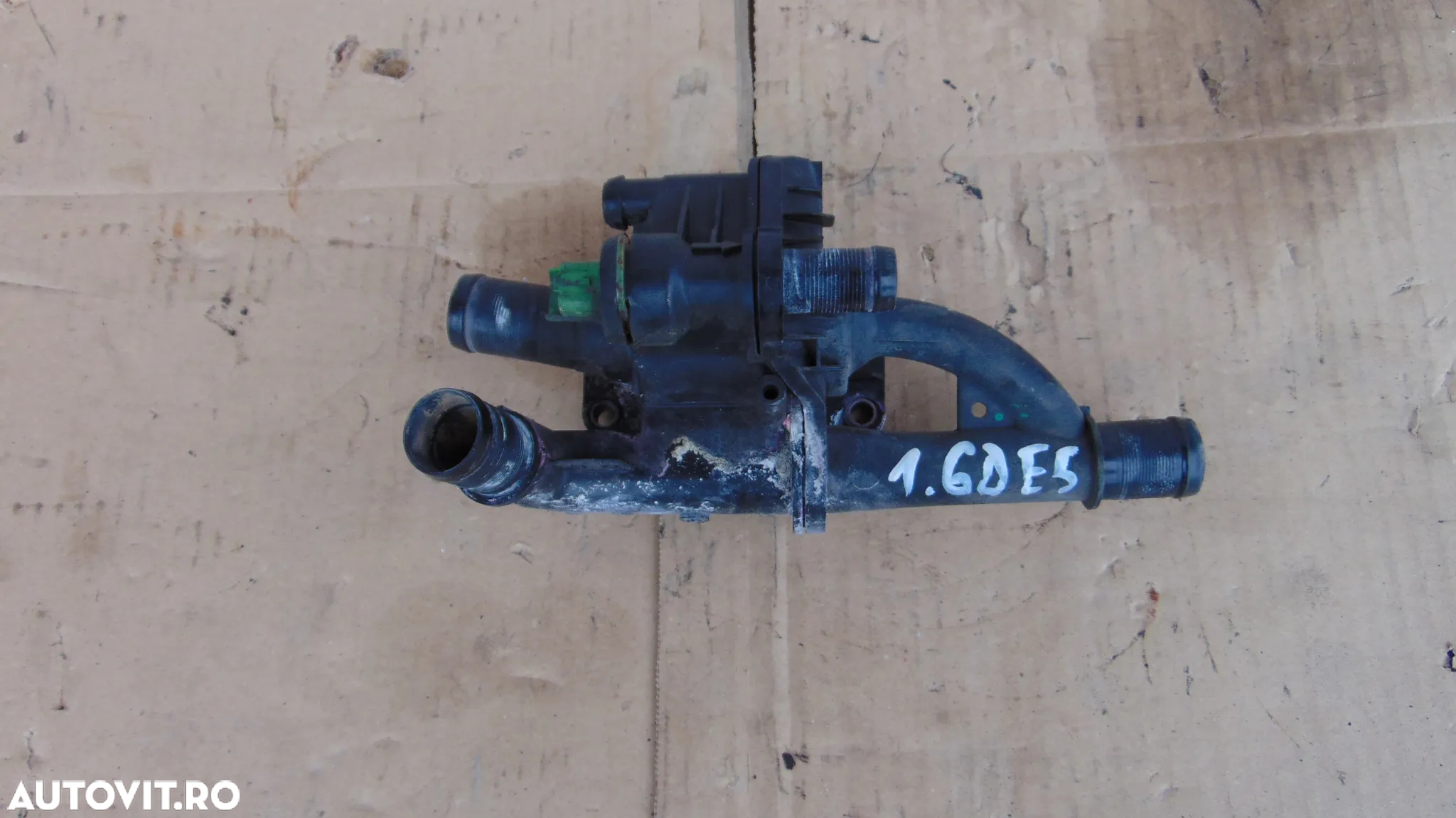 Carcasa corp termostat Ford Focus 3 1.6tdci eur 5 fiesta c max tourne connect peugeot 208 308 citro - 2