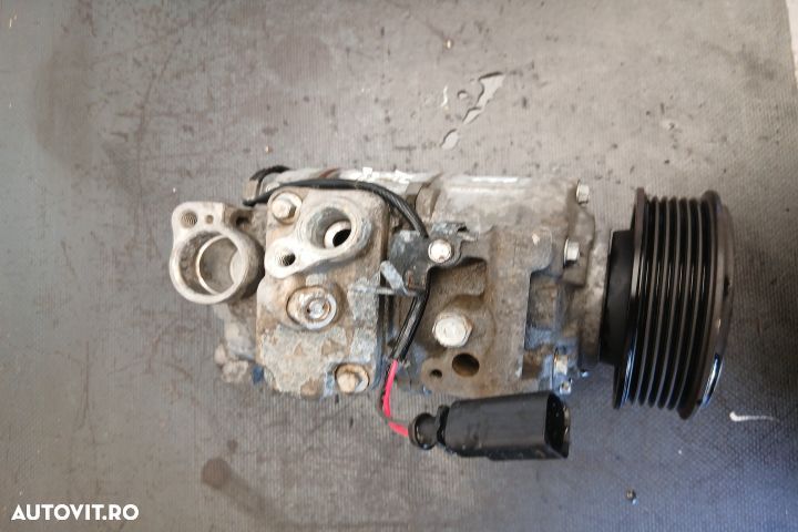 Compresor AC 447180-6584 6SEU14C 447180-6584 6SEU14C Audi A4 B7 [2004 - 3