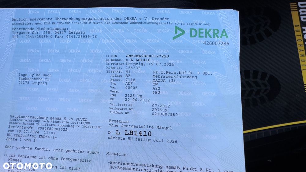 Mazda 5 2.0 MZR-DISI i-stop Business-Line - 41