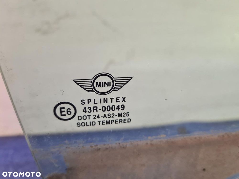 MINI ONE I R50 SZYBA DRZWI PRZÓD PRAWA - 2