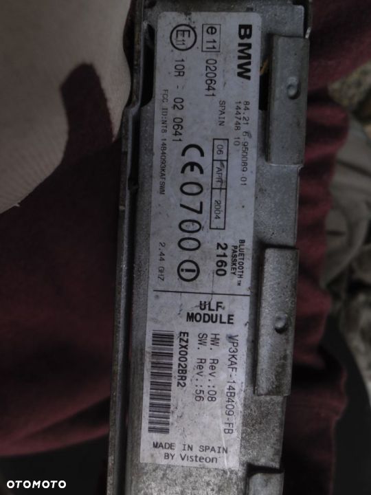 X5 X3 E83 E46 E39 MODUŁ TELEFONU BLUETOOTH 6950089 - 2