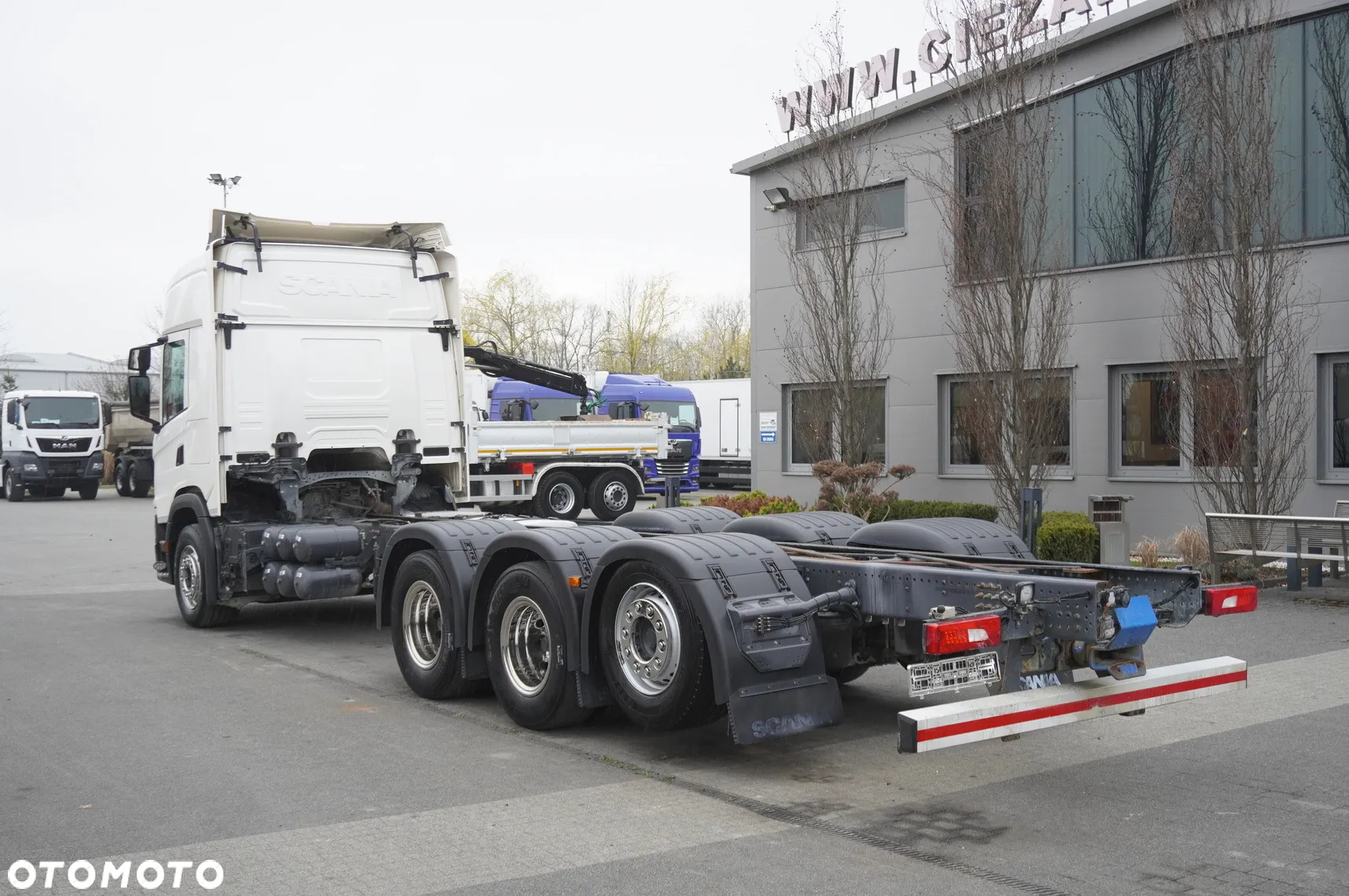 Scania G540 8x4 / Rama 8,7 m / oś skrętna / 2021 - 4