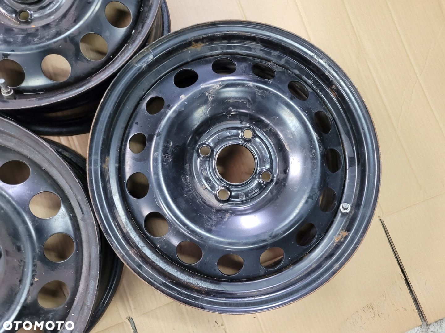 FORD FIESTA ECO SPORT FELGI STALOWE 16 4X108  CZUJNIKI - 3