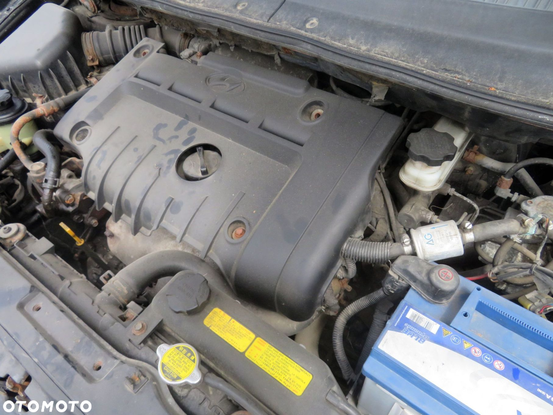 SILNIK MATRIX  1.6 16V 103KM G4ED HYUNDAI 2001-2005 - 3