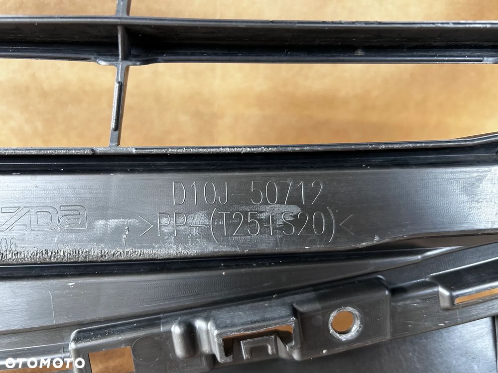 MAZDA CX-3 CX3 CX 3 ATRAPA GRIL NAKŁADKA GÓRNA PAS  D10J-50712 ORYGINAŁ - 5