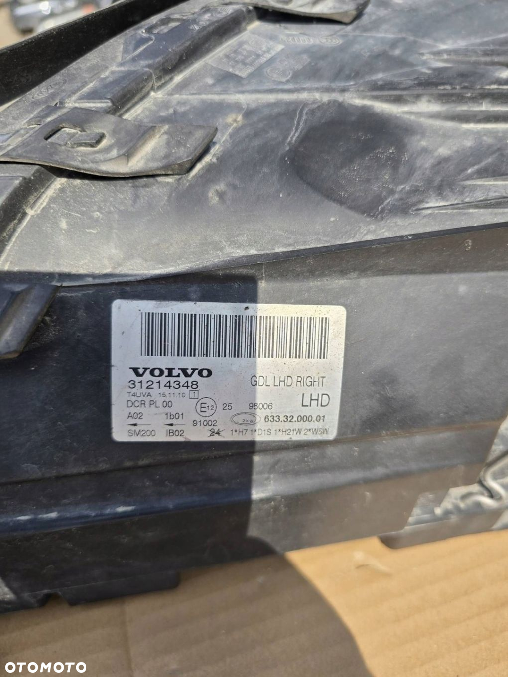 LAMPA PRZEDNIA PRAWA 31214348 VOLVO S80 V70 - 6