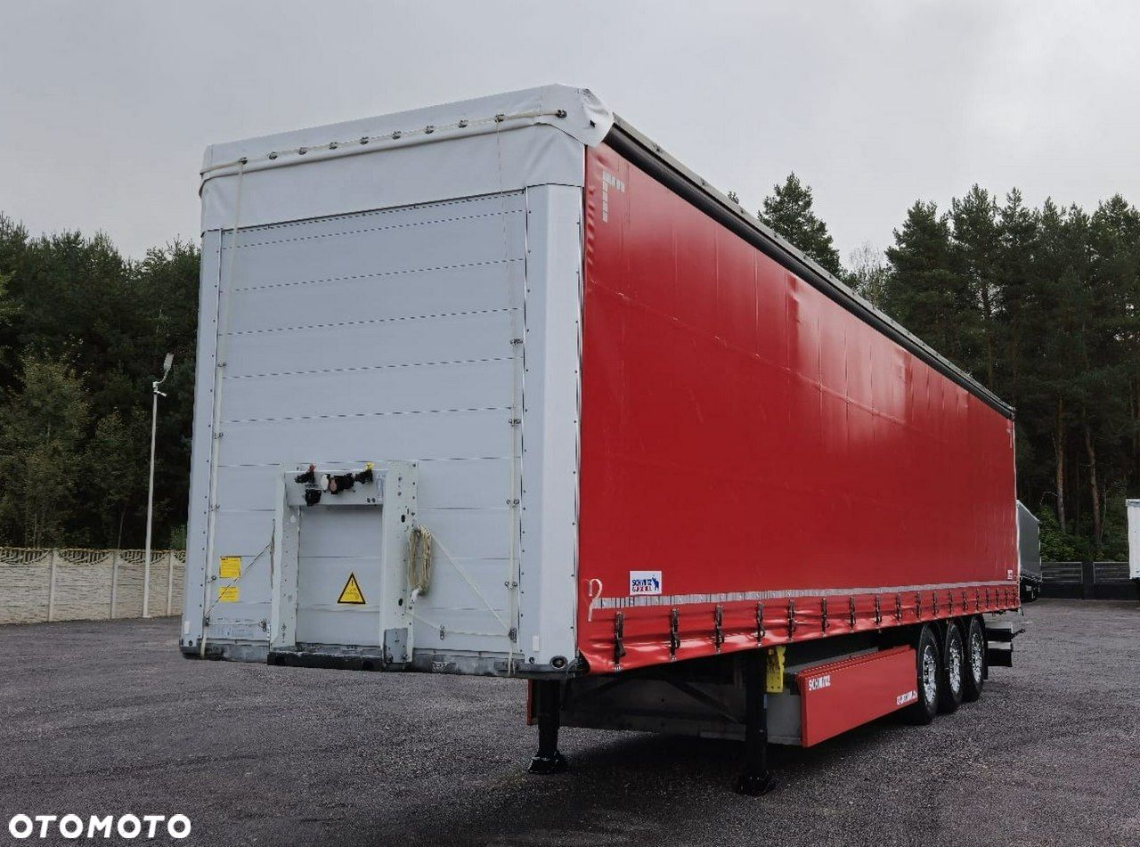 Schmitz Cargobull Firana Standard, Oś podnoszona, Paleciara - 1