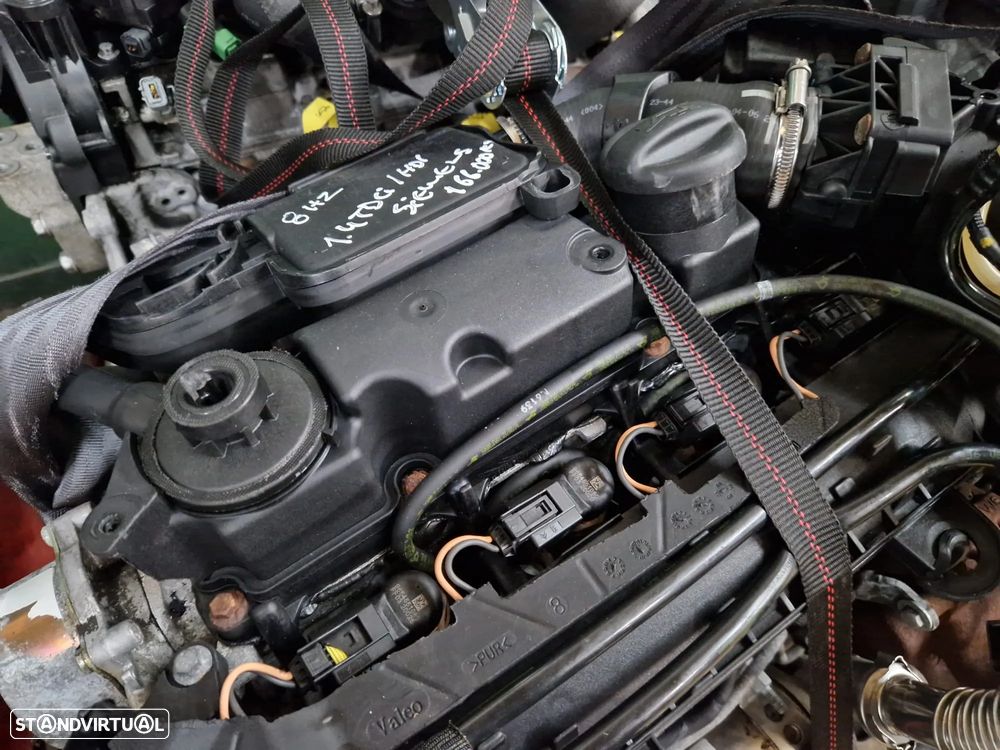 Motor usado 8HZ PEUGEOT 307 1.4 HDI 68CV CITROEN 8HX SIEMENS - 2