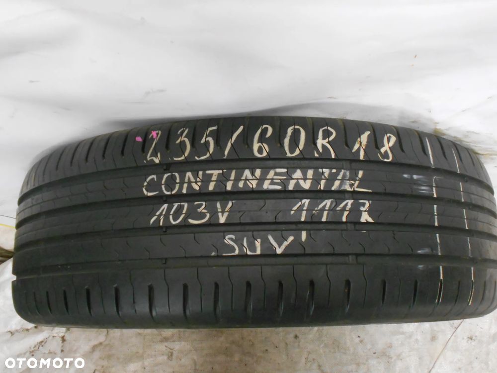 OPONA POJEDYNKA 235/60R18 CONTINENTAL CONTI SPORT CONTACT 5 SUV DOT 1117 7MM - 1
