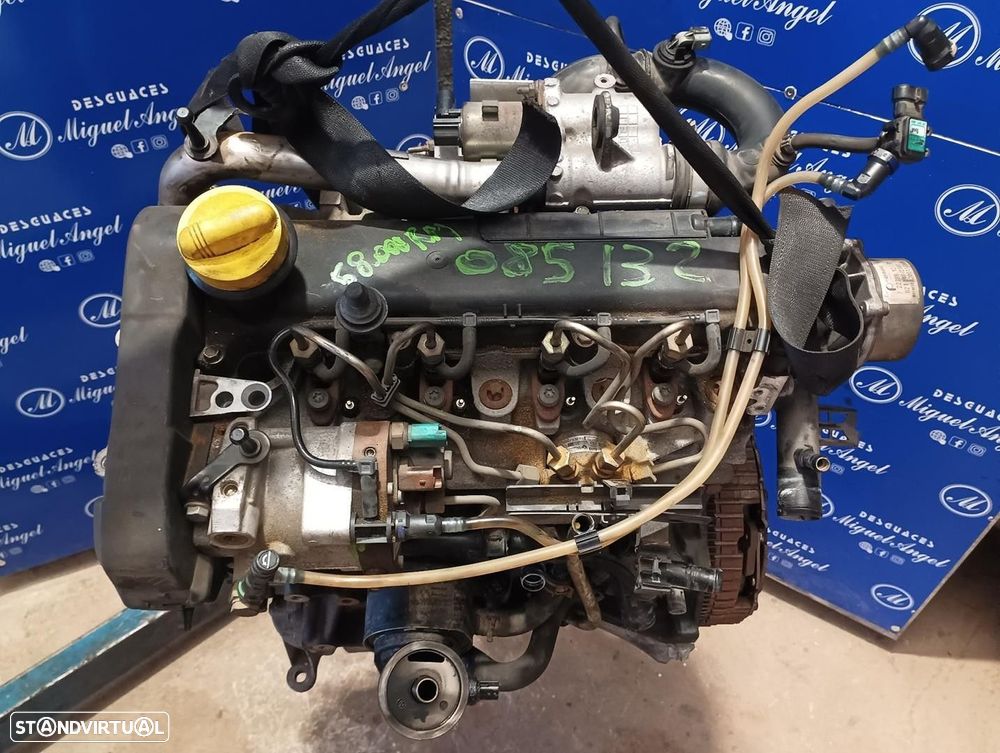 MOTOR COMPLETO RENAULT CLIO II 2003 - 13