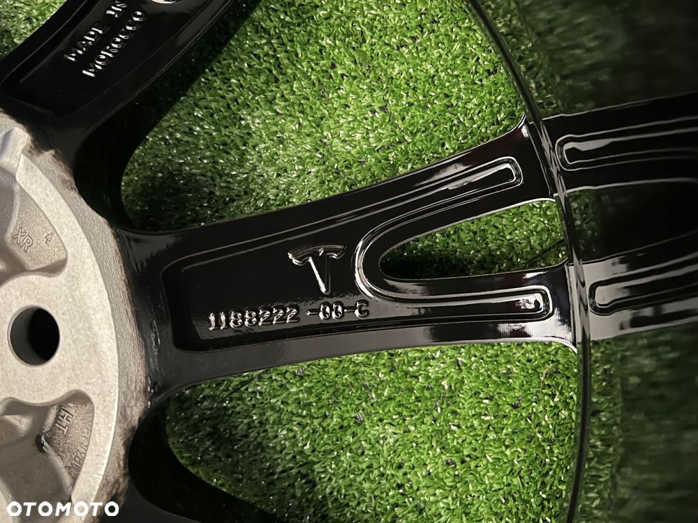 KOMPLET FELG FELGI ALU TESLA MODEL Y 19 5X114,3 ET45 ORYGINALNE - 7