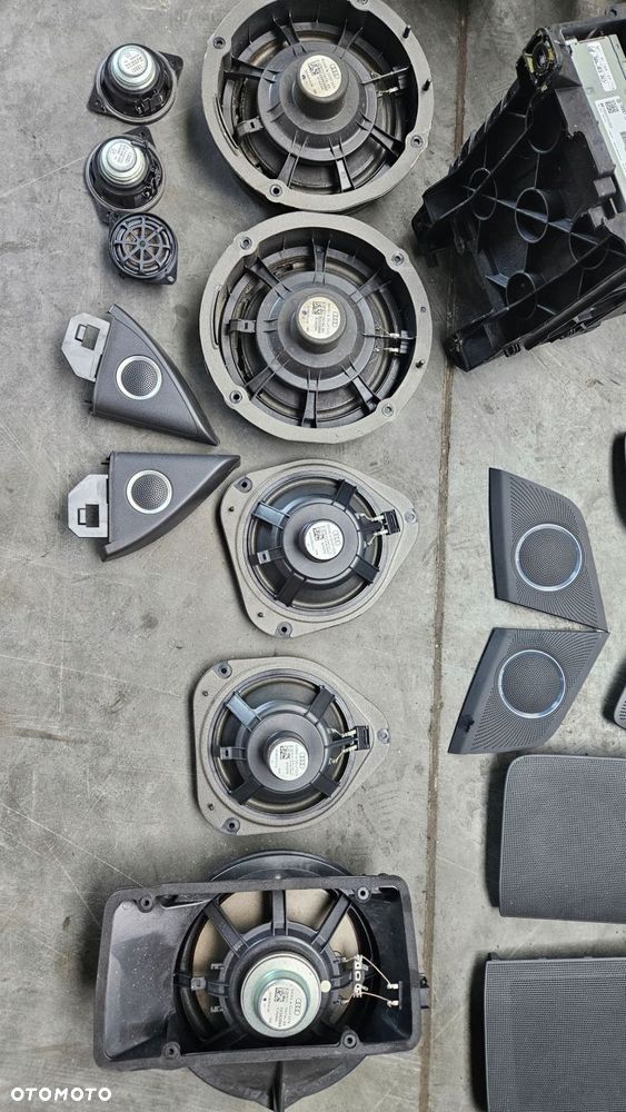 audi a5 8t b8 zestaw nagłośnienie bang&olufsen kpl - 8