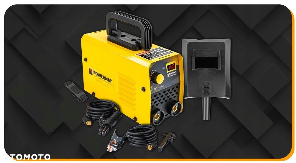 SPAWARKA INWERTOROWA IGBT MMA 5,8 kVA 20-140A  POWERMAT PM-MMA-140L - 9