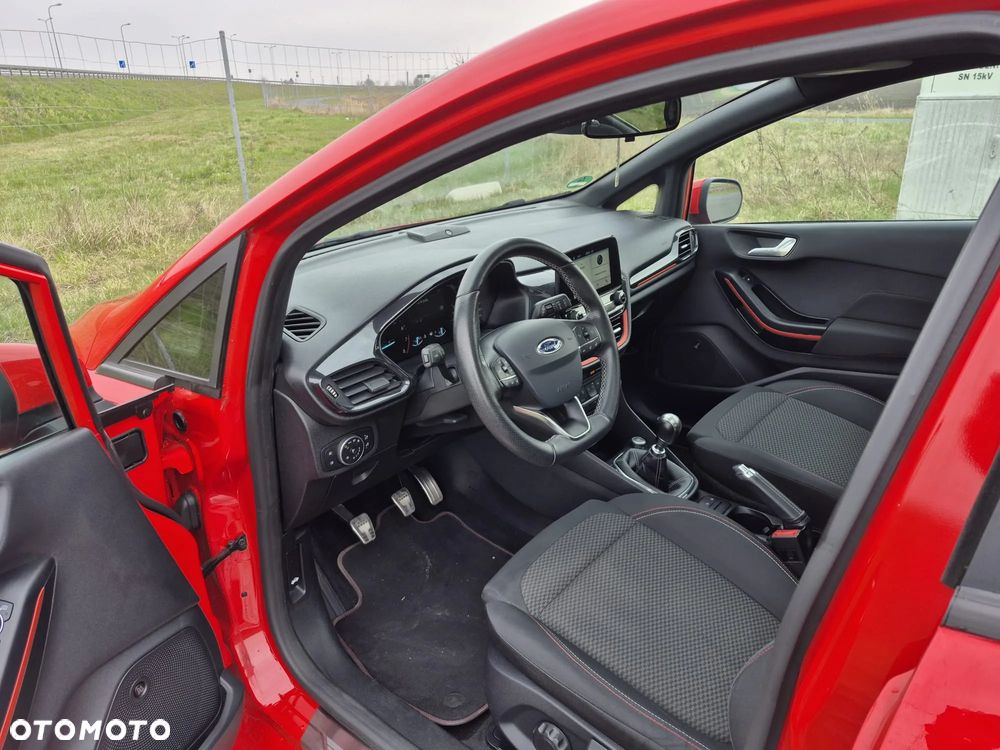 Ford Fiesta 1.0 EcoBoost S&S ST-LINE Red - 9