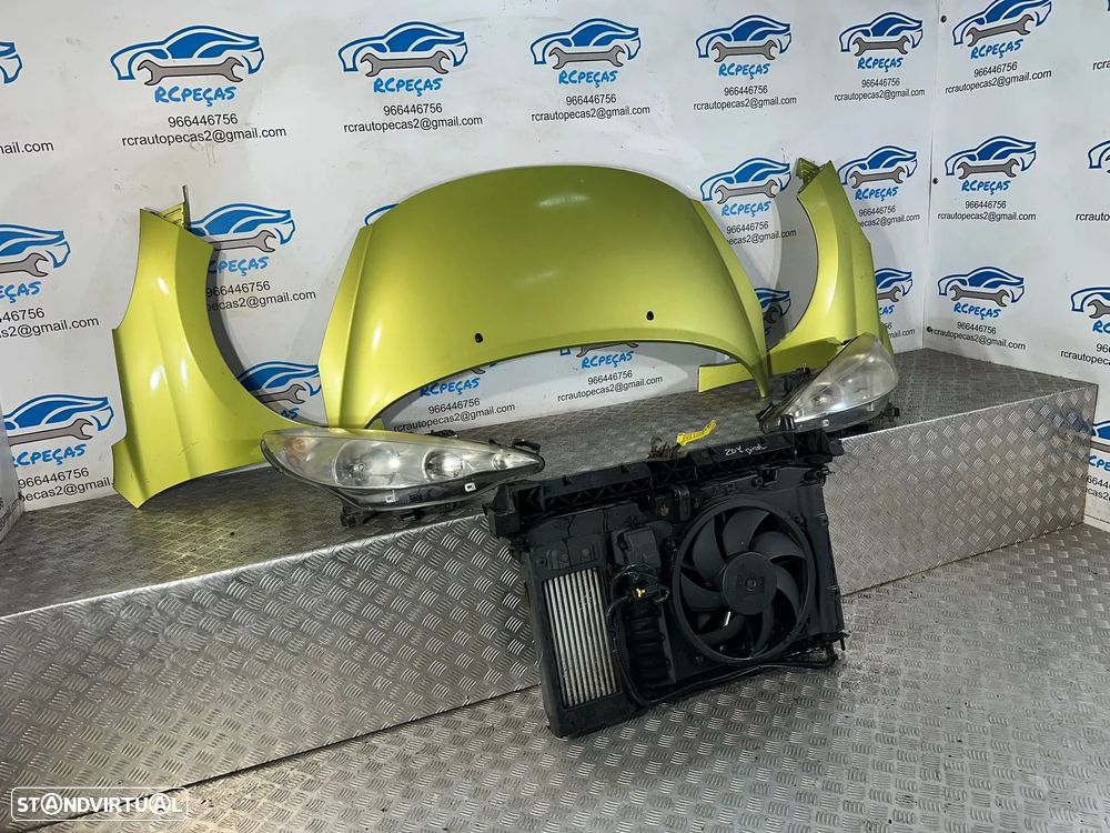 Frente Completa Peugeot 207 1.4 HDi 16v Pre Facelift 2006 - 2014 - 9
