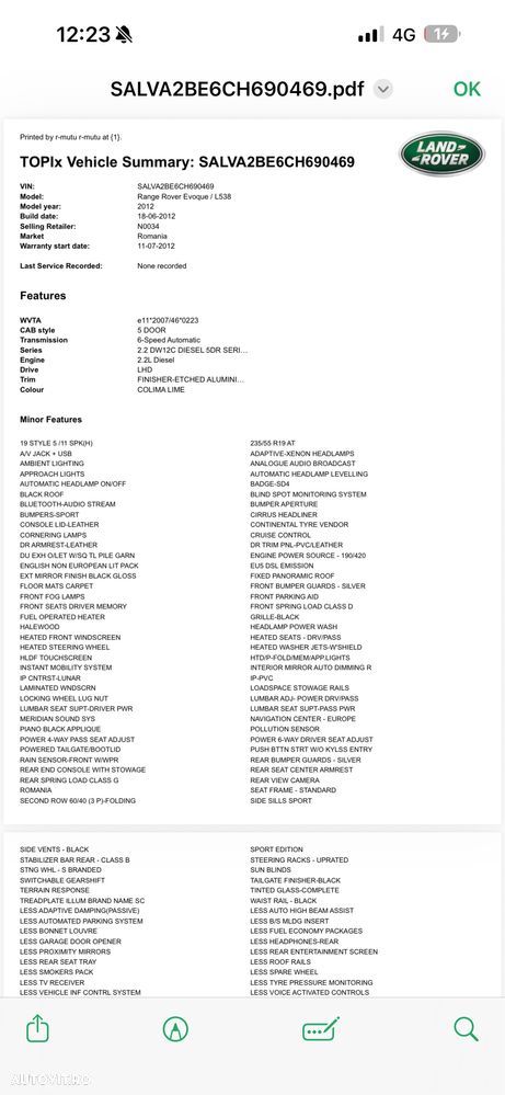 Land Rover Range Rover Evoque - 11