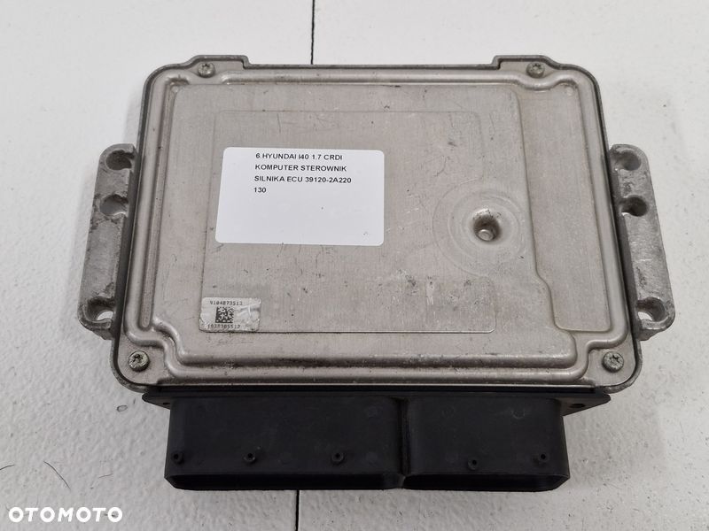 HYUNDAI I40 1.7 CRDI KOMPUTER STEROWNIK SILNIKA ECU 39120-2A220 - 4