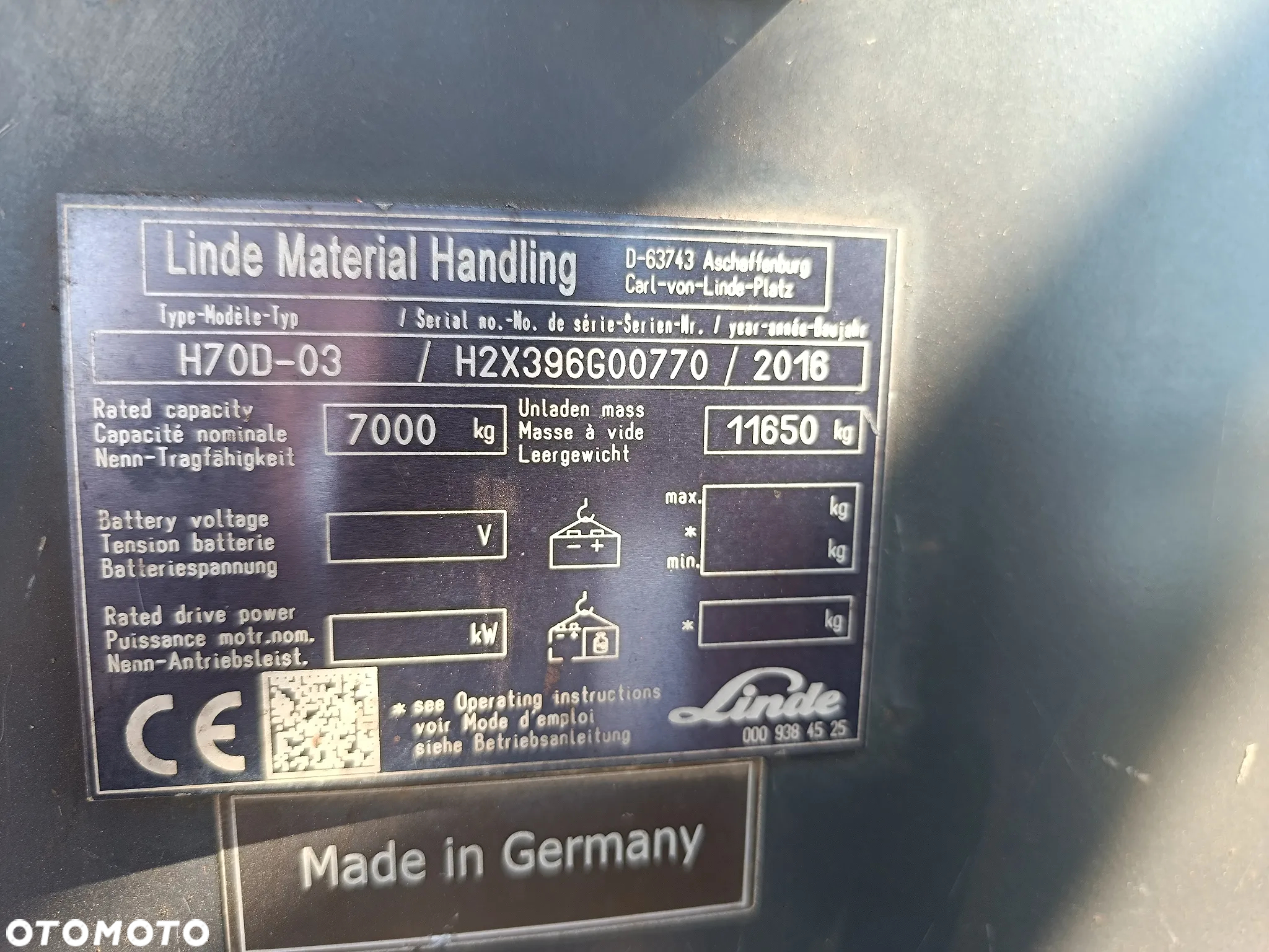 Linde H70D - 13
