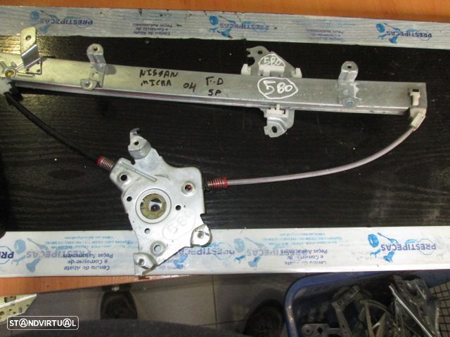 Elevador Sem Motor SXR17084 NISSAN MICRA 2004 5P FD - 1