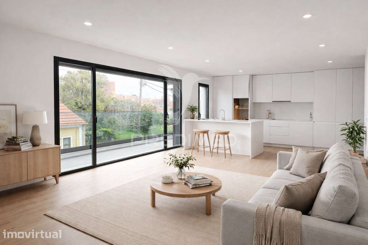 Apartamento T2 Duplex Novo com Terraço na Cobertura | Esgueira, Aveiro - Grande imagem: 2/18