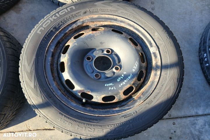 Jante tabla cu anvelope 14 - set 175/65 R14 175/65 R14 Peugeot 206 1 - 3