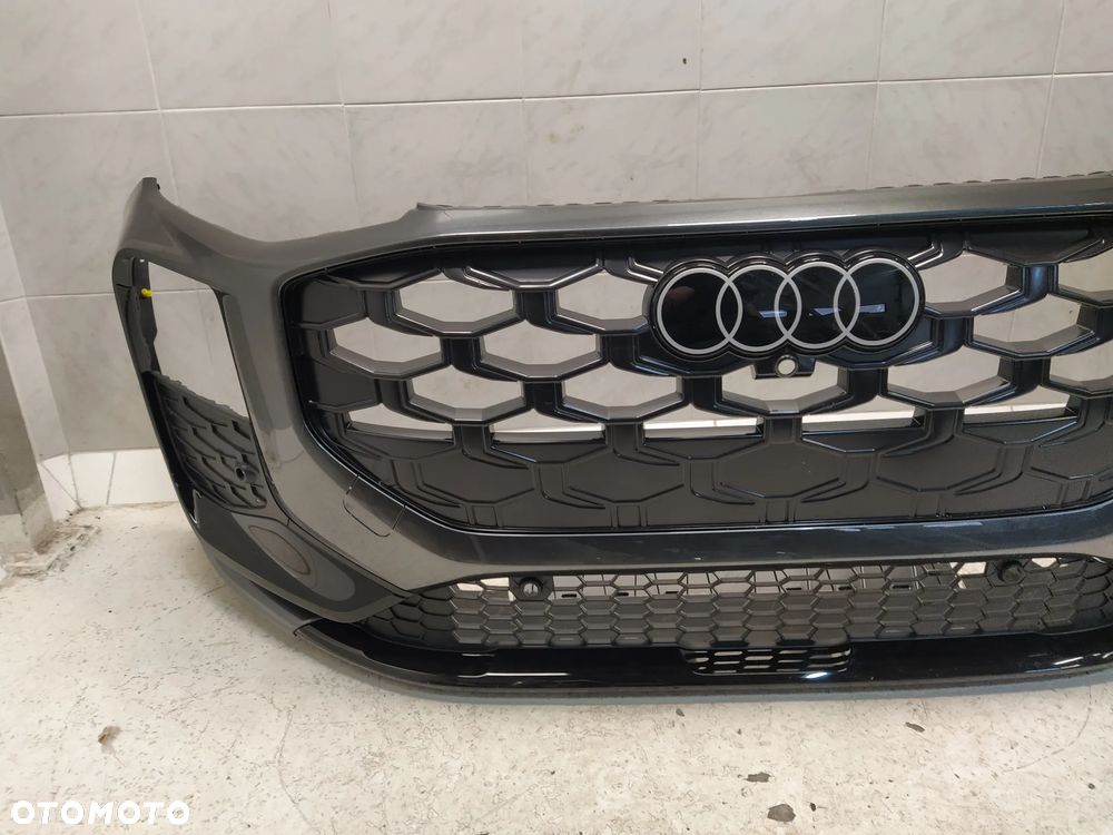 AUDI Q3 S-LINE ZDERZAK PRZÓD PRZEDNI GRILL POD KAMERE 4XPDC ZNACZEK ORYGINAŁ - 5