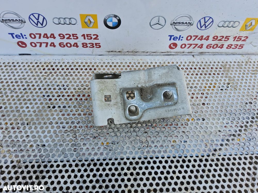 Suport aripa Renault Trafic 2014-2020 Opel Vivaro Nissan nv300 suporți aripa stânga dreapta suporți balamale capota - 5