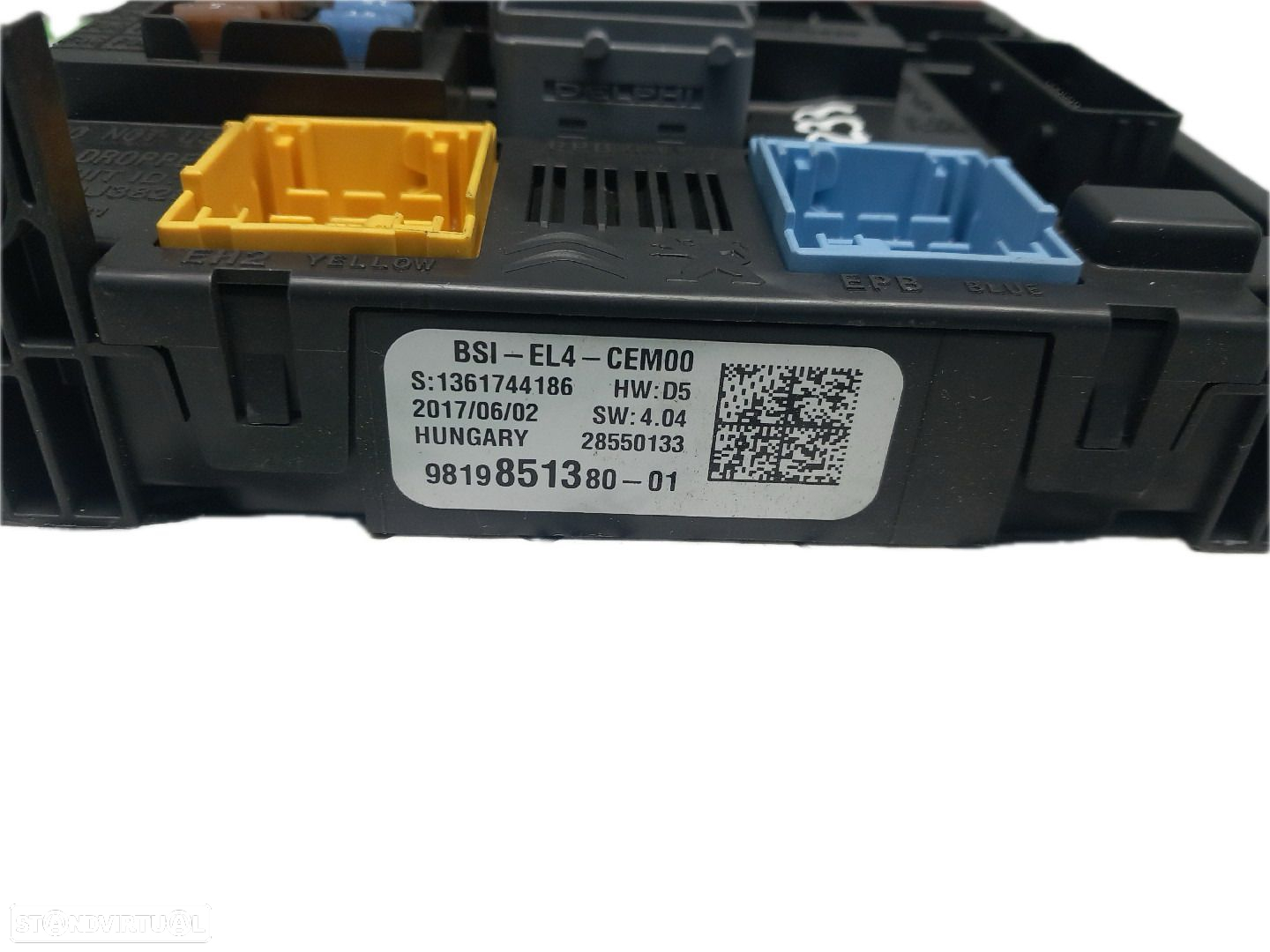 Módulo Eletrónico Citroën C4 Picasso Ii - 3