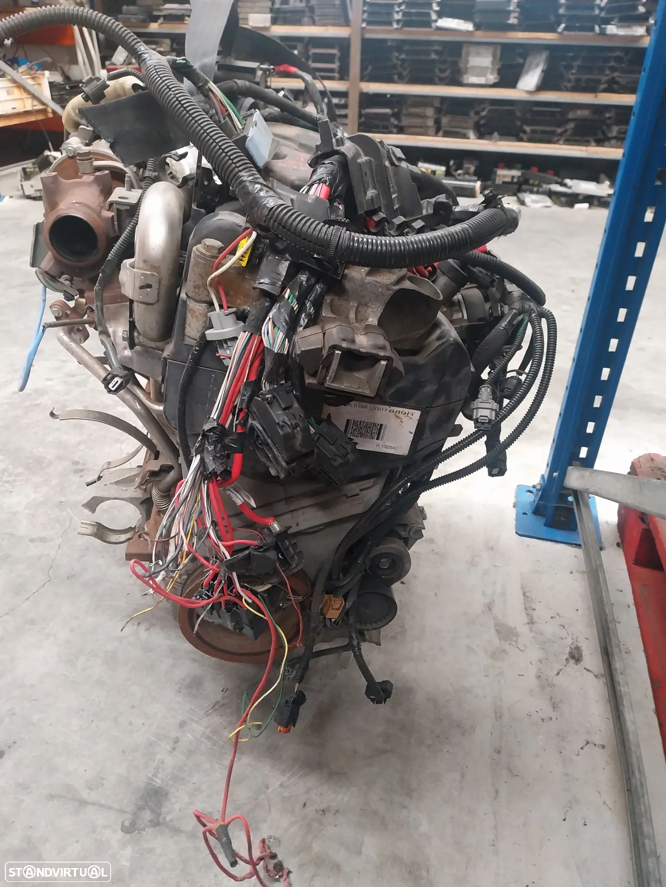 Motor Renault kangoo 1.5 dci Ref: K9K 608 - 5