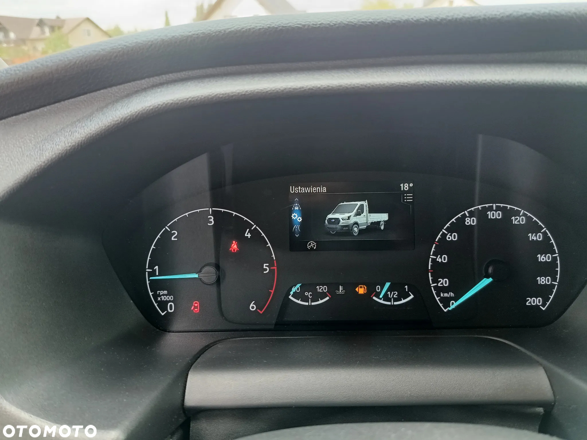 Ford TRANSIT KONTENER WINDA 750KG MAXI - 35
