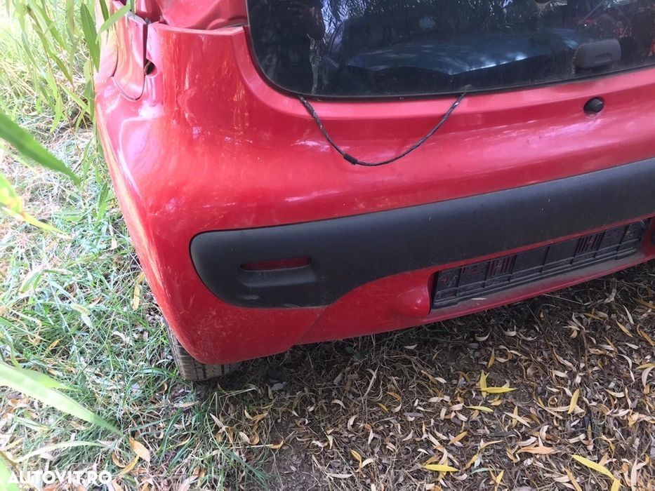 Capota fata peugeot 107 2008 emblema capitonaj masca galbenă - 5