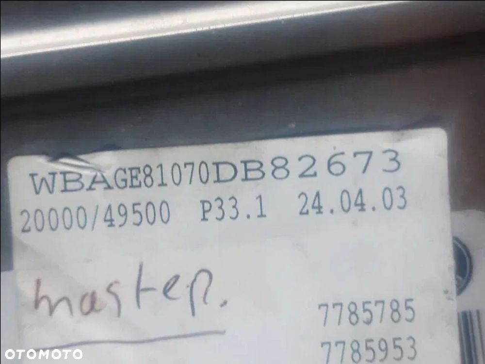 BMW E38 740d 4.0d BiTur KOMPUTER SILNIKA sterownik - 3