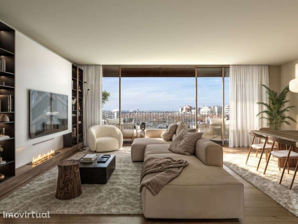 T4 de Luxo com 159m² | 4 Parqueamentos e Varanda | Matosinhos Sul - Grande imagem: 3/38