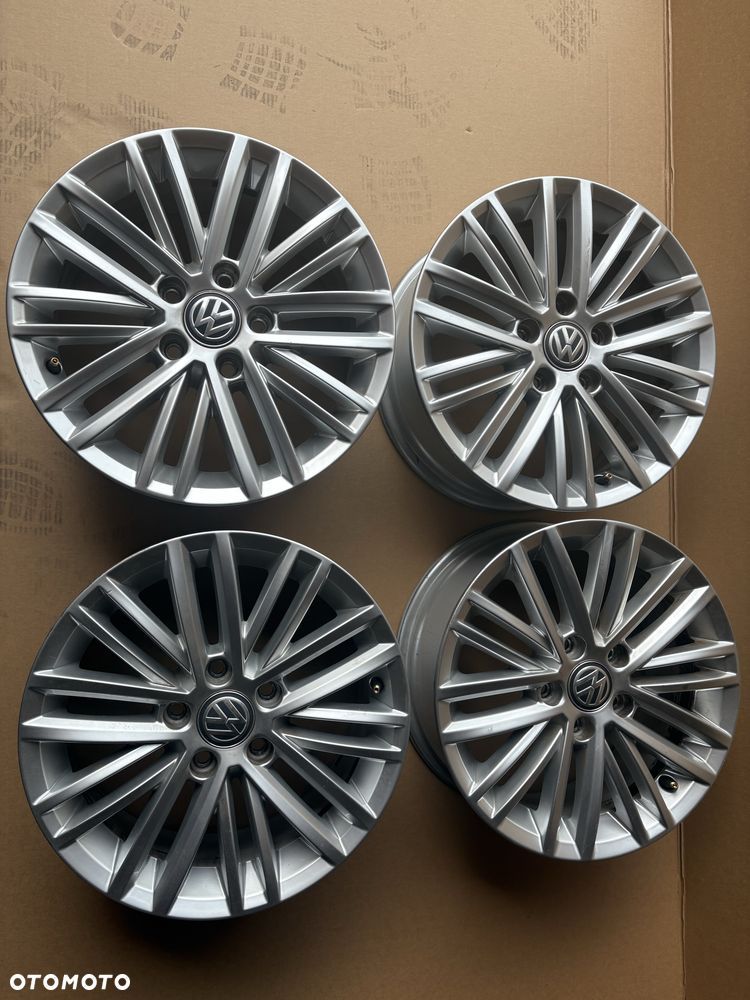 5x112 VOLKSWAGEN 6,5Jx16 ET46 57,1 felgi aluminiowe PASSAT GOLF SKODA octavia - 1