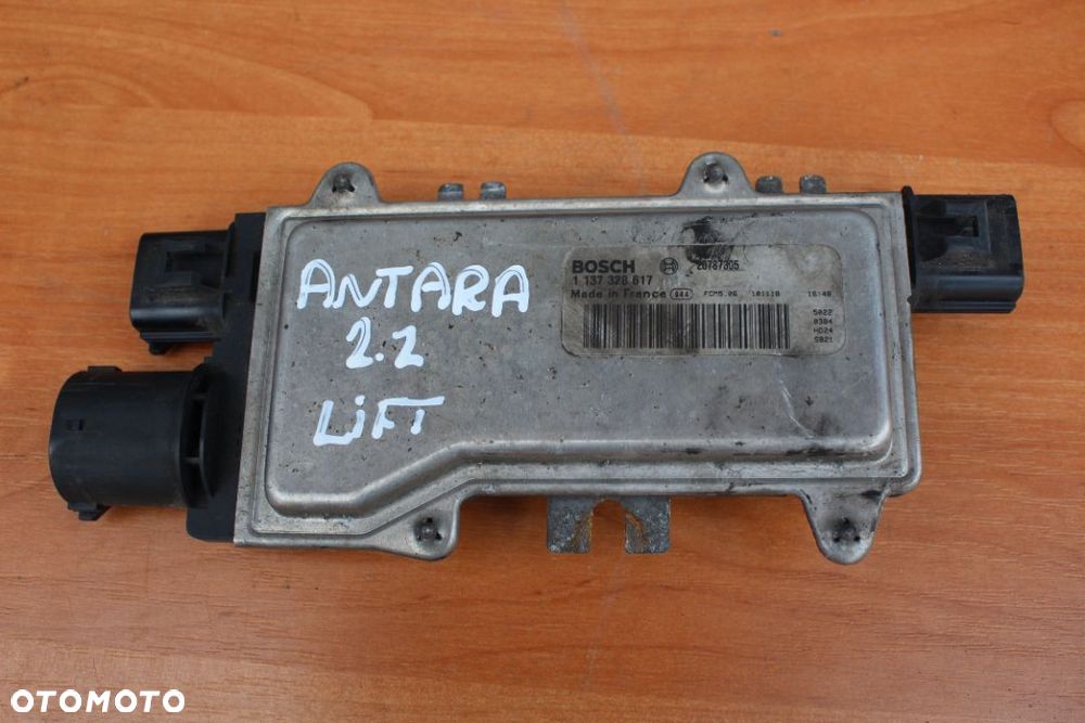 MODUŁ STEROWNIK WENTYLATORÓW WENTYLATORA OPEL ANTARA CHEVROLET CAPITVA 2.2 CDTI 1137328617 20787305