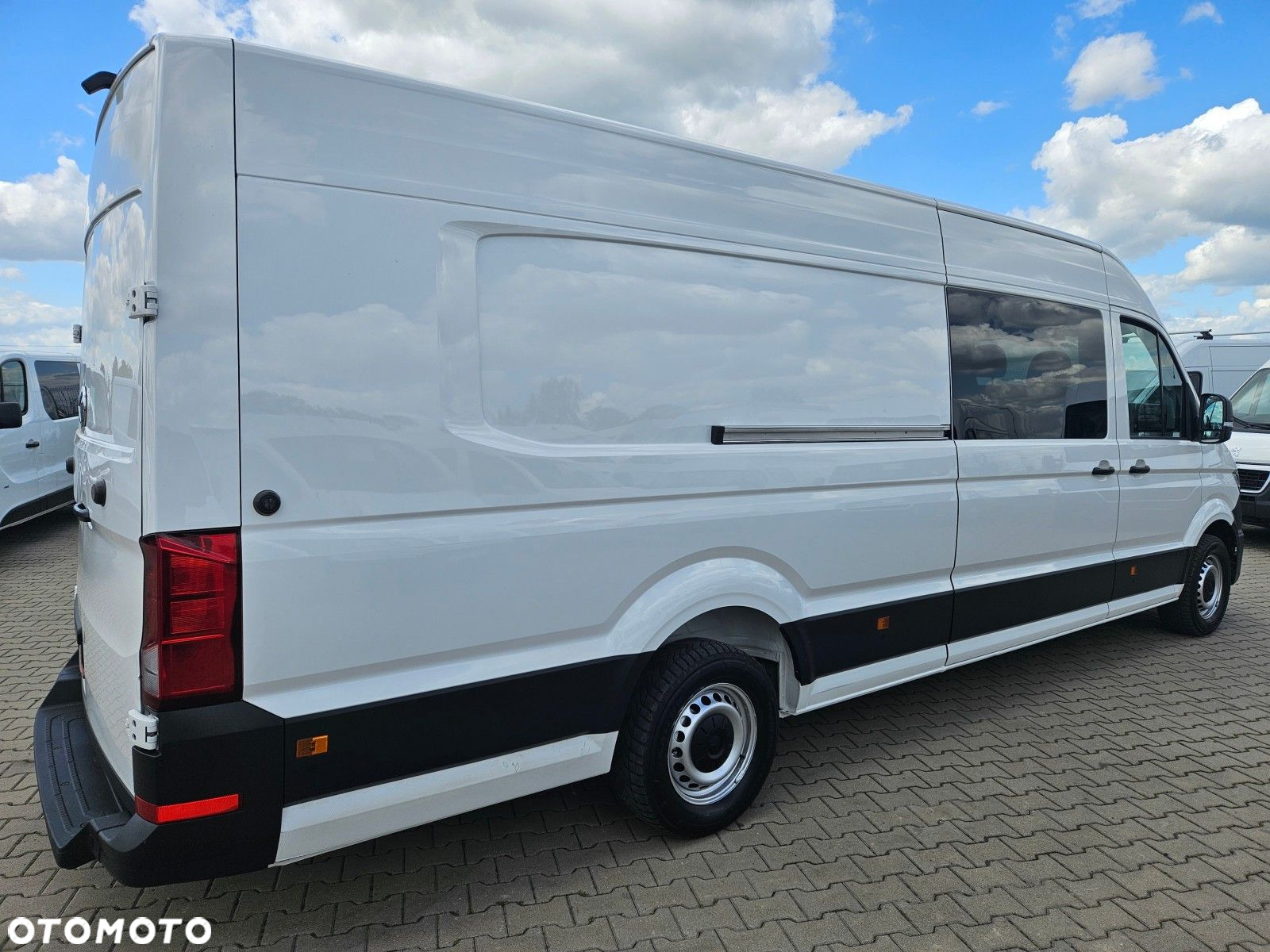 Volkswagen Crafter L4H2 *109900zł NETTO* Brygadówka 6 osób 2.0TDi/140KM - 9