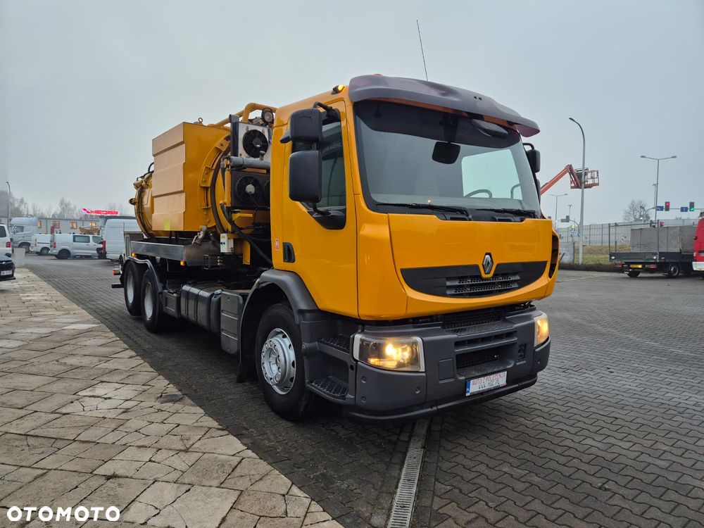 Renault PREMIUM DXI LANDER D 370 / WÓŻ ASENIZACYJNY / 12M3 / 3M3 WODA / WUKO / POMPY JUROP / JEDEN WŁAŚCICIEL / EURO 4 / SERWISOWANY / MOCNA POMPA / ADR - 6