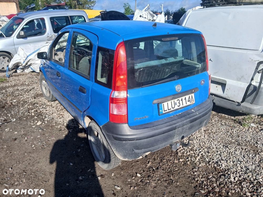 fiat panda II 428b 473 maska zderzak lampa grill błotnik drzwi zbiornik paliwa szyba lusterko - 3