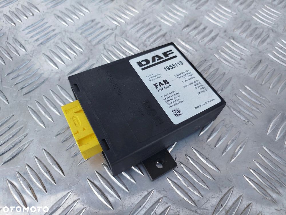 STEROWNIK FAB CDS 4 DAF XF 106 EURO 6 - 2