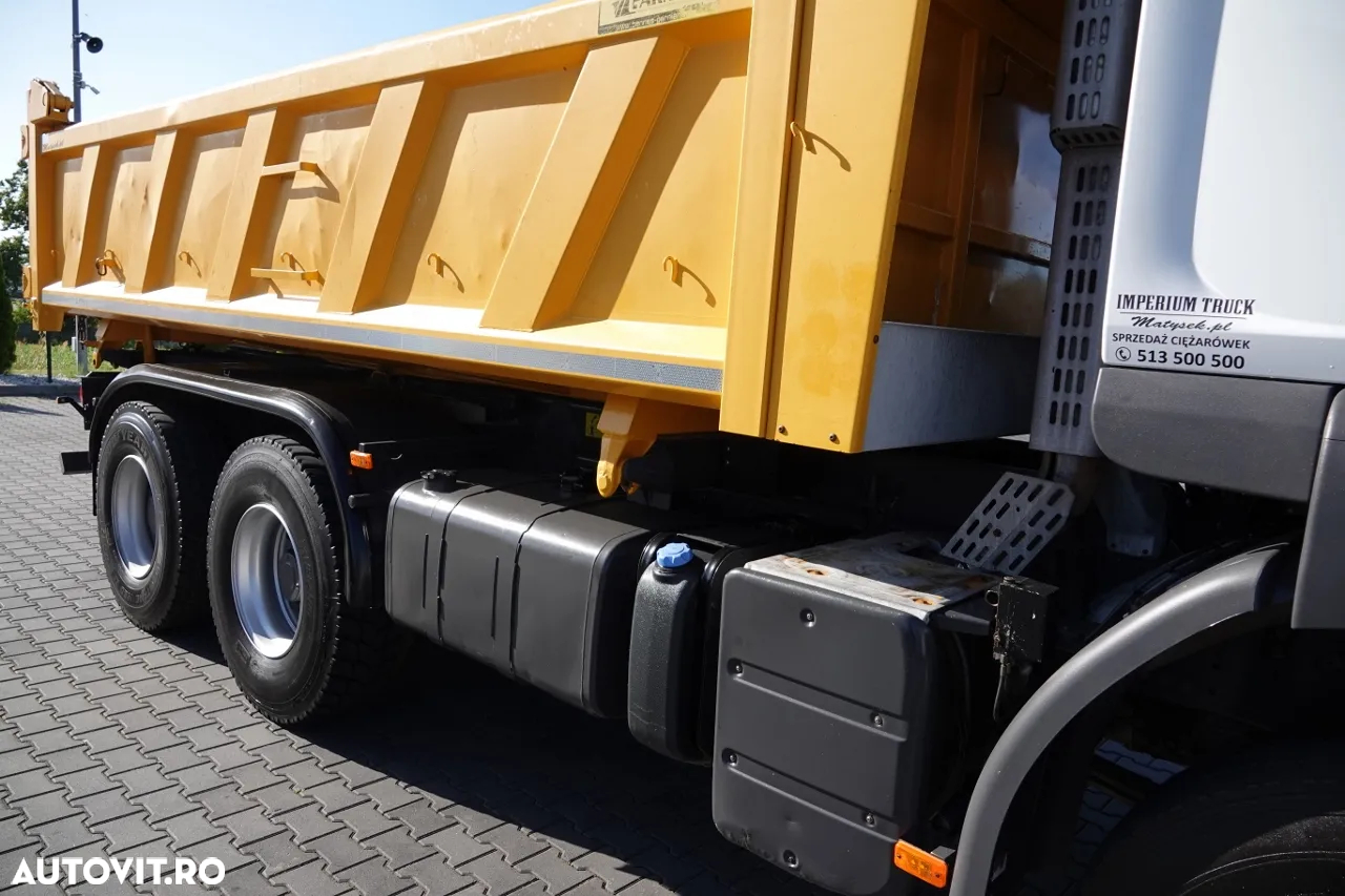 Renault KERAX 450 / 6x4 / BASCULATOR / HYDROBORTA / BORDMATIC / MANUAL / IMPORTAT - 22