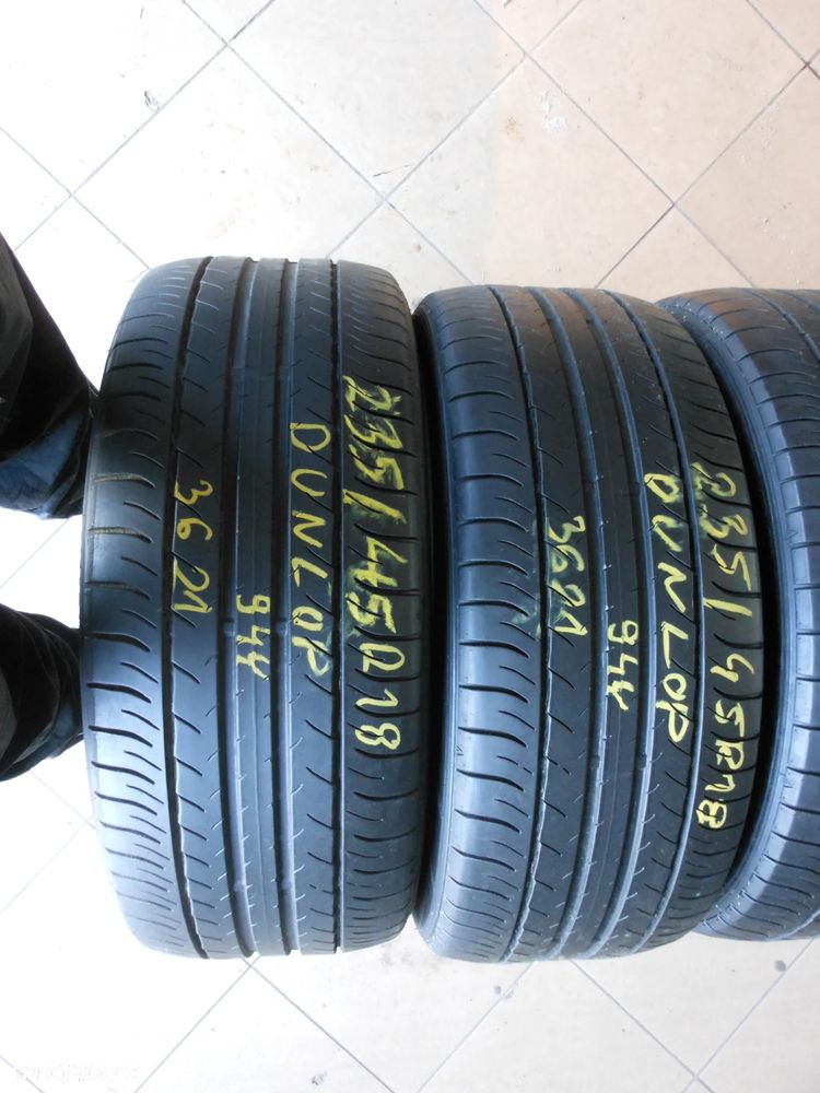 Opony 235/45r18 dunlop sp sport maxx 050 6.5mm lato komplet - 2