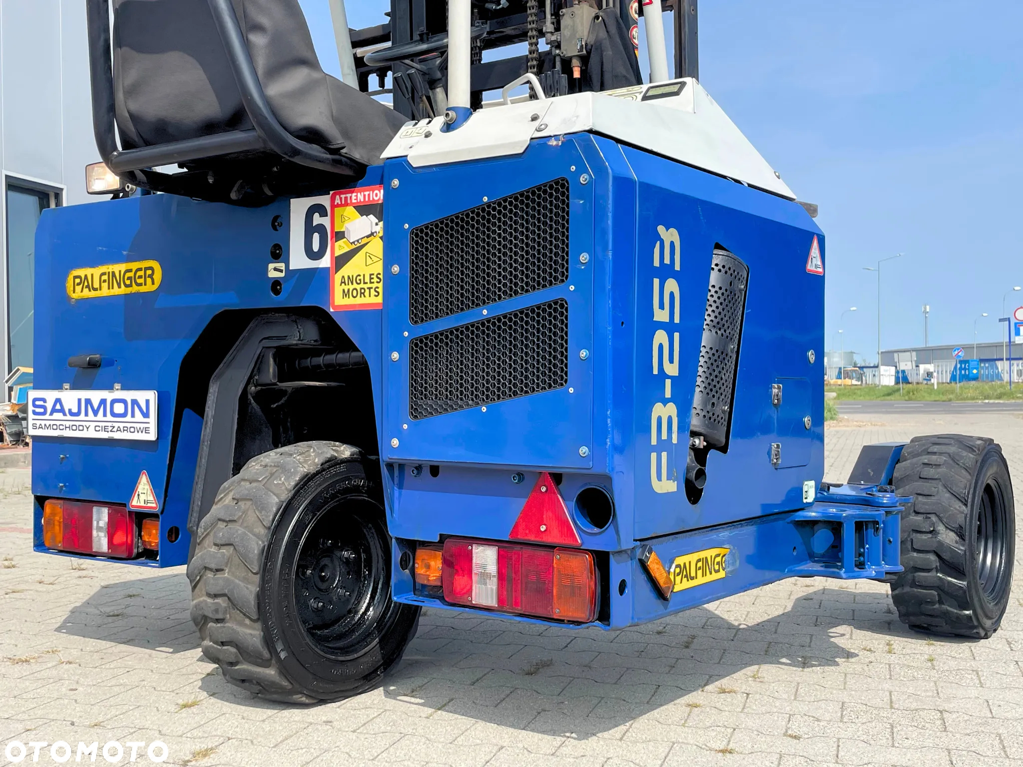 Palfinger F3 253 PX / WÓZEK WIDŁOWY / 3M / 2500 kg - 8