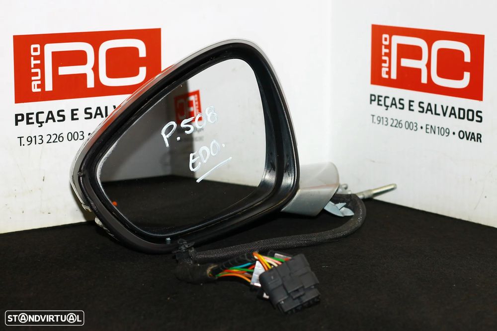 ESPELHO RETROVISOR ESQUERDO PEUGEOT 508 - 2